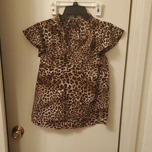 FREE W/ ANY $5 PURCHASE Papermoon Leopard Print Blouse